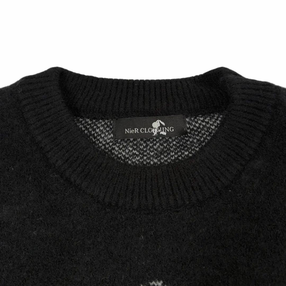 NieR 立体パイル生地UNISEX WIDE CARGO PANTS