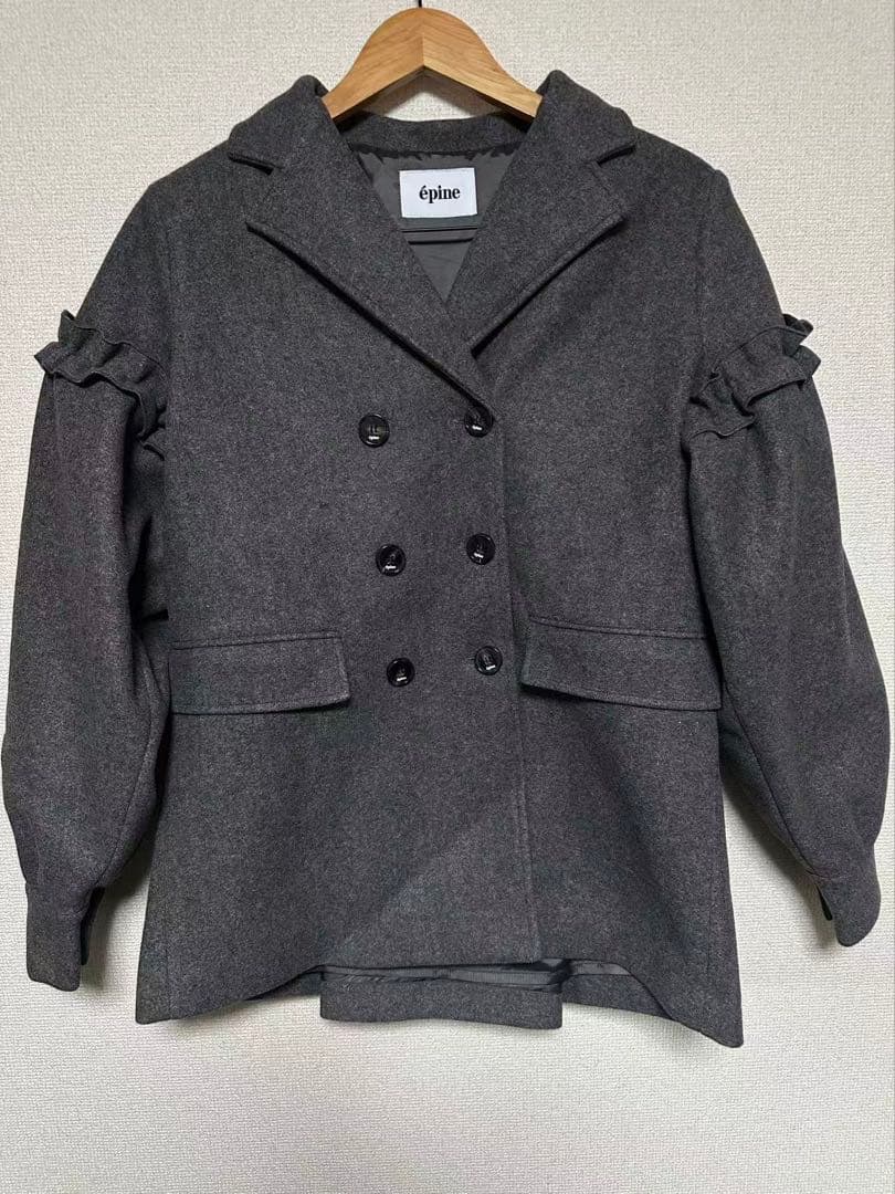 zepple　グレー　コート