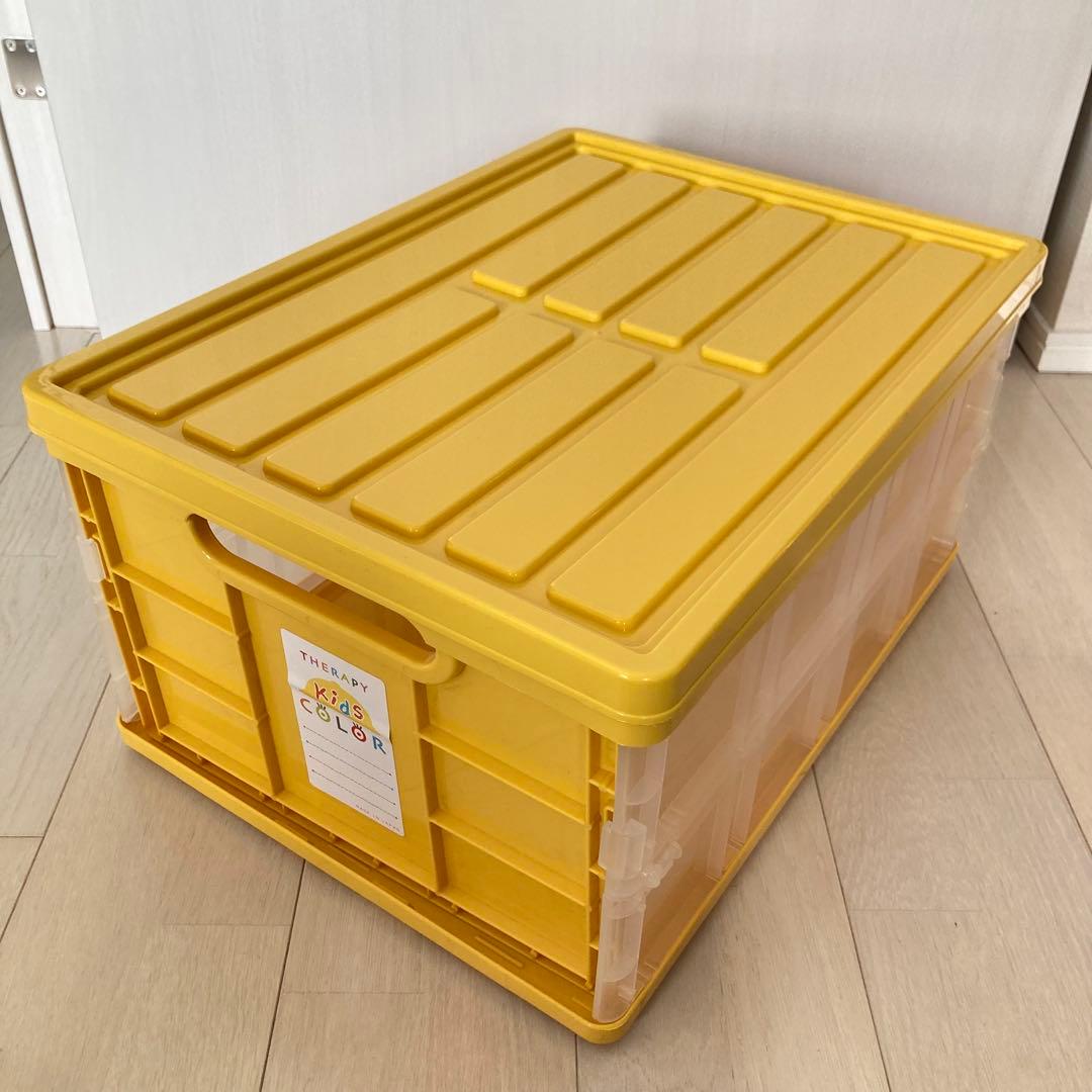 ナカバヤシ kids color 折りたたみコンテナ　カラー ミッフィー 4点