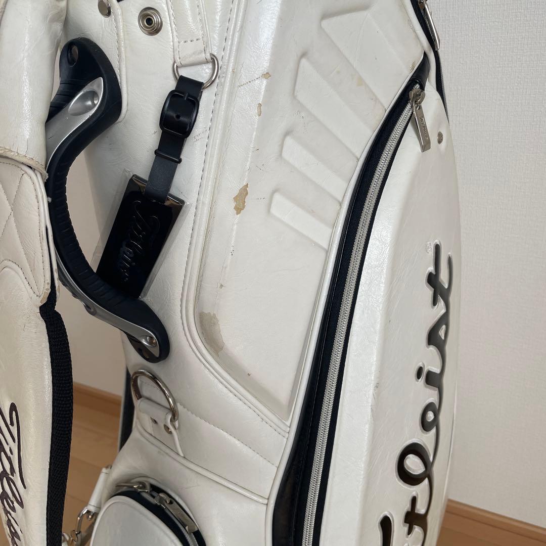 Titleist ホワイト キャディバッグ
