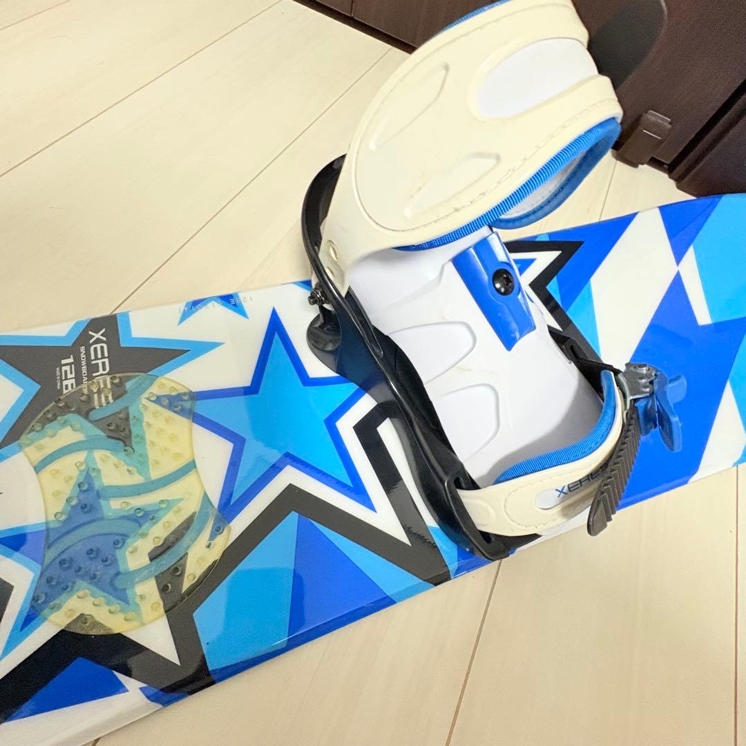 XERES スノーボード 128cm ビンディング付　セット 初心者向け　キッズ