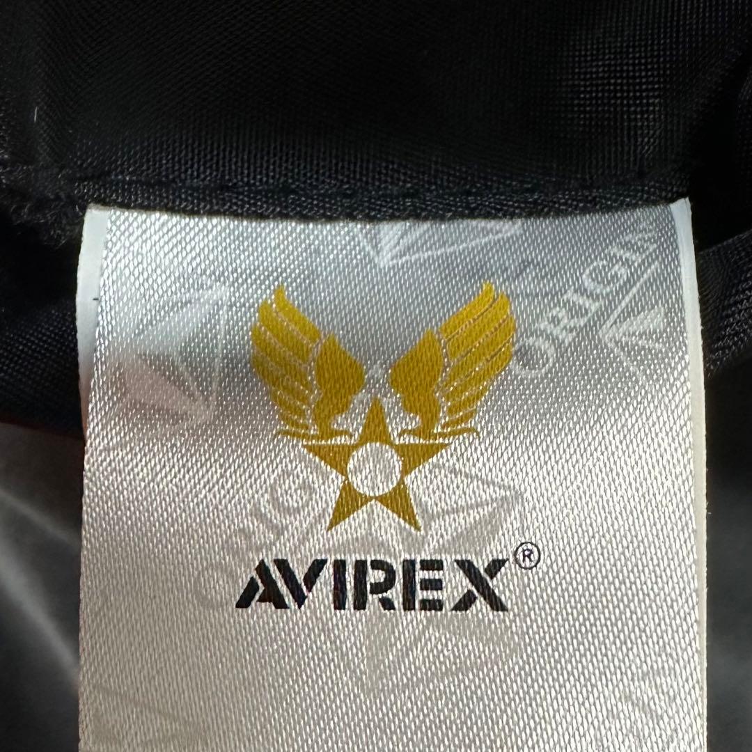 〈新品〉AVIREX×新日本プロレス50周年記念【XL】MA-1ジャケット 黒