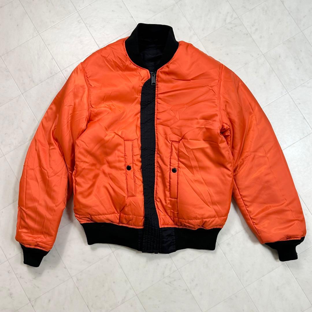 〈新品〉AVIREX×新日本プロレス50周年記念【XL】MA-1ジャケット 黒