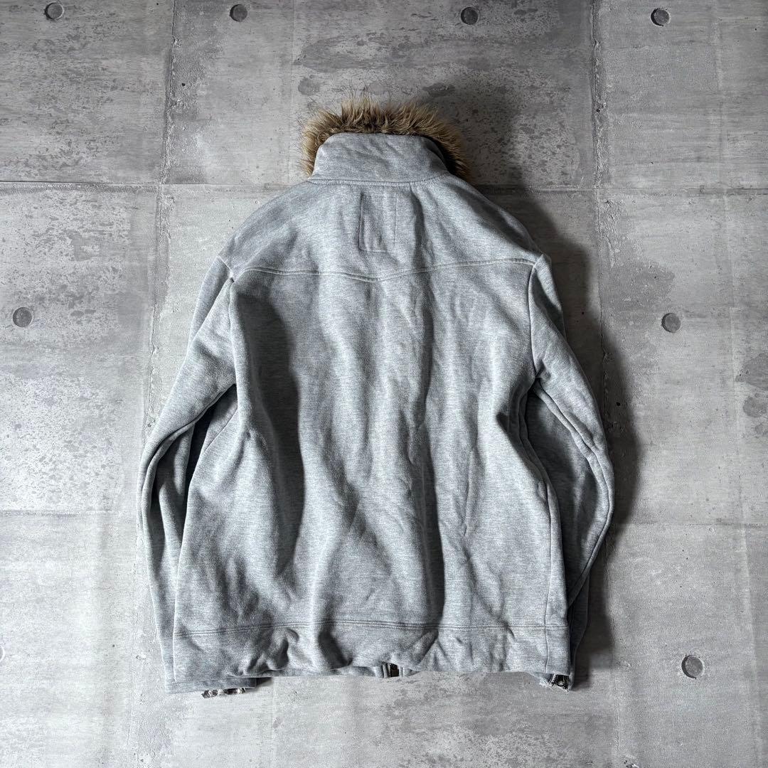 ジャケット・アウター 00s archive far sweat riders jacket y2k