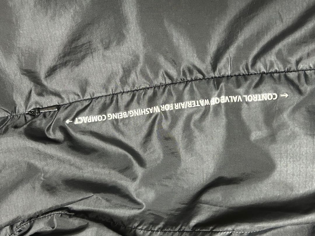 デサント水沢ダウン（レディース:XL）ブラック　ファーつき