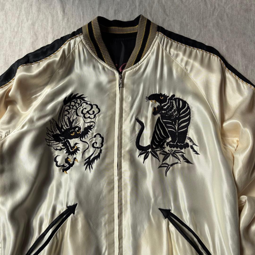 テーラー東洋 スカジャン BLACK EAGLE✕ROARING TIGER