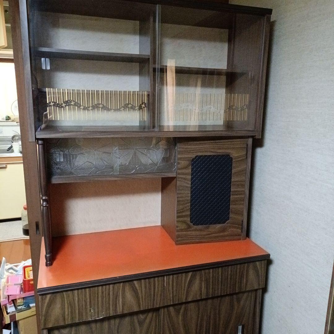 昭和レトロ　木製キャビネット