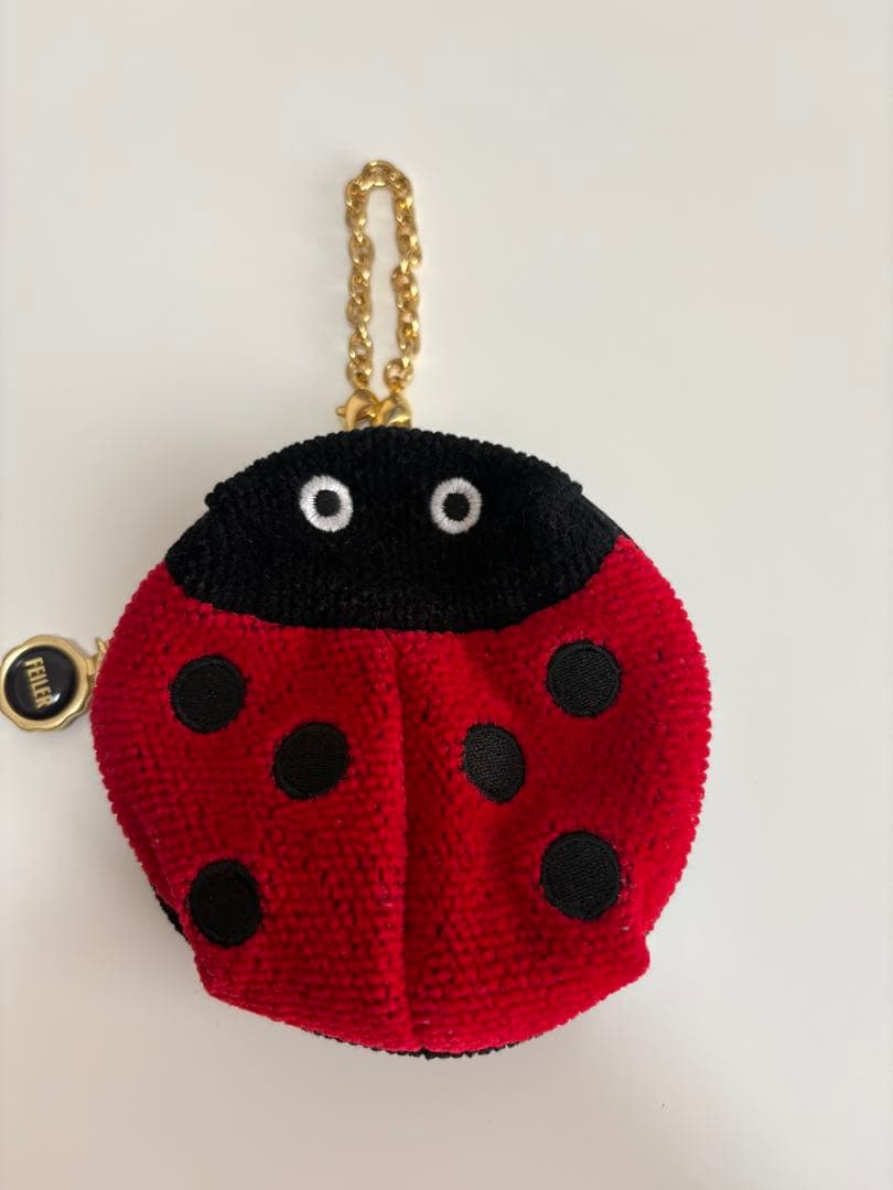 超美品　フェイラー　銀座限定　てんとう虫チャーム