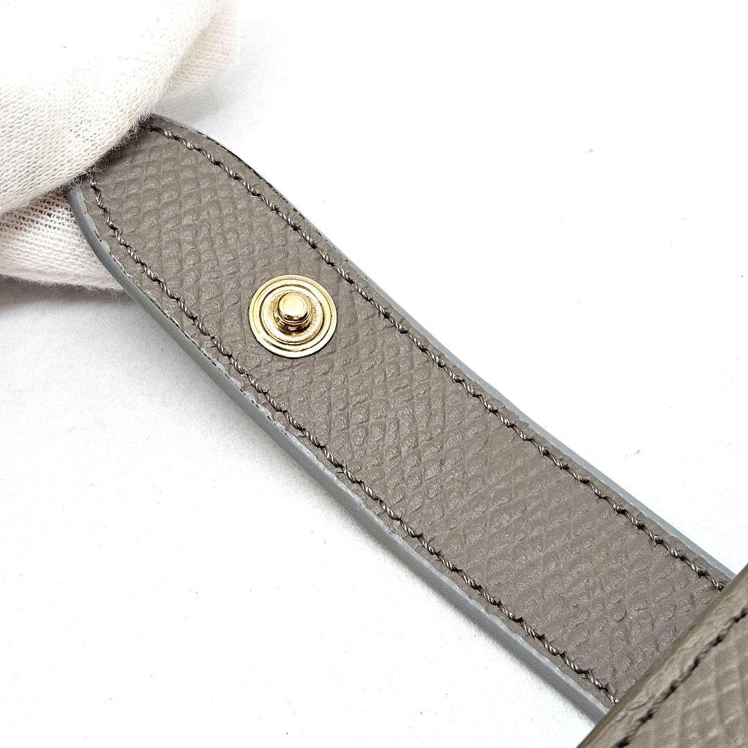 CELINE バイカラー STRAP WALLE スモール