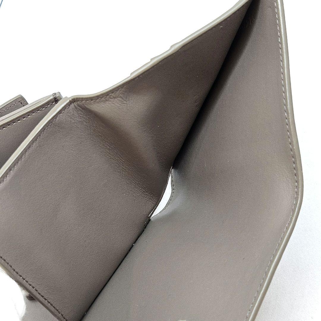 CELINE バイカラー STRAP WALLE スモール