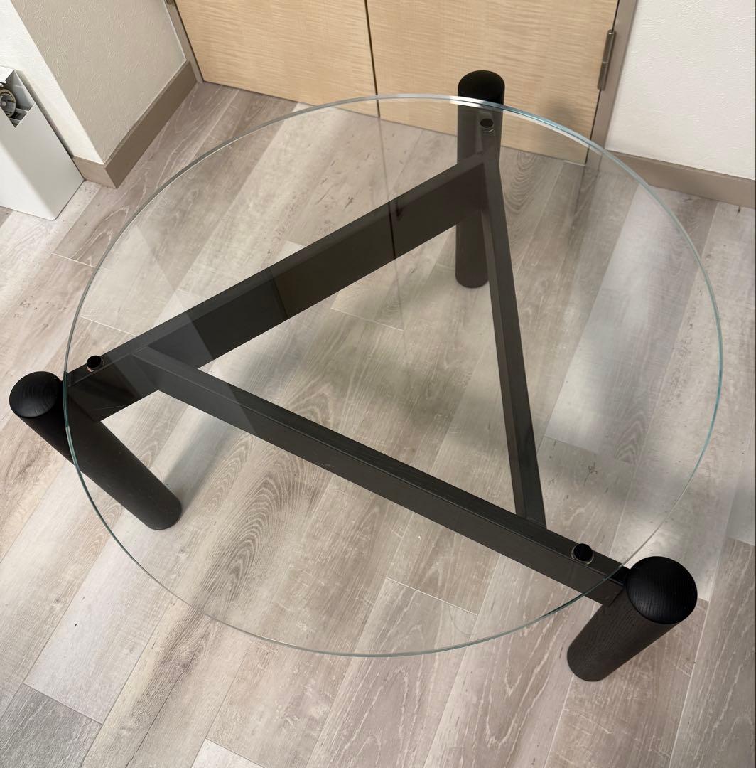 カッシーナ　ガラステーブル
