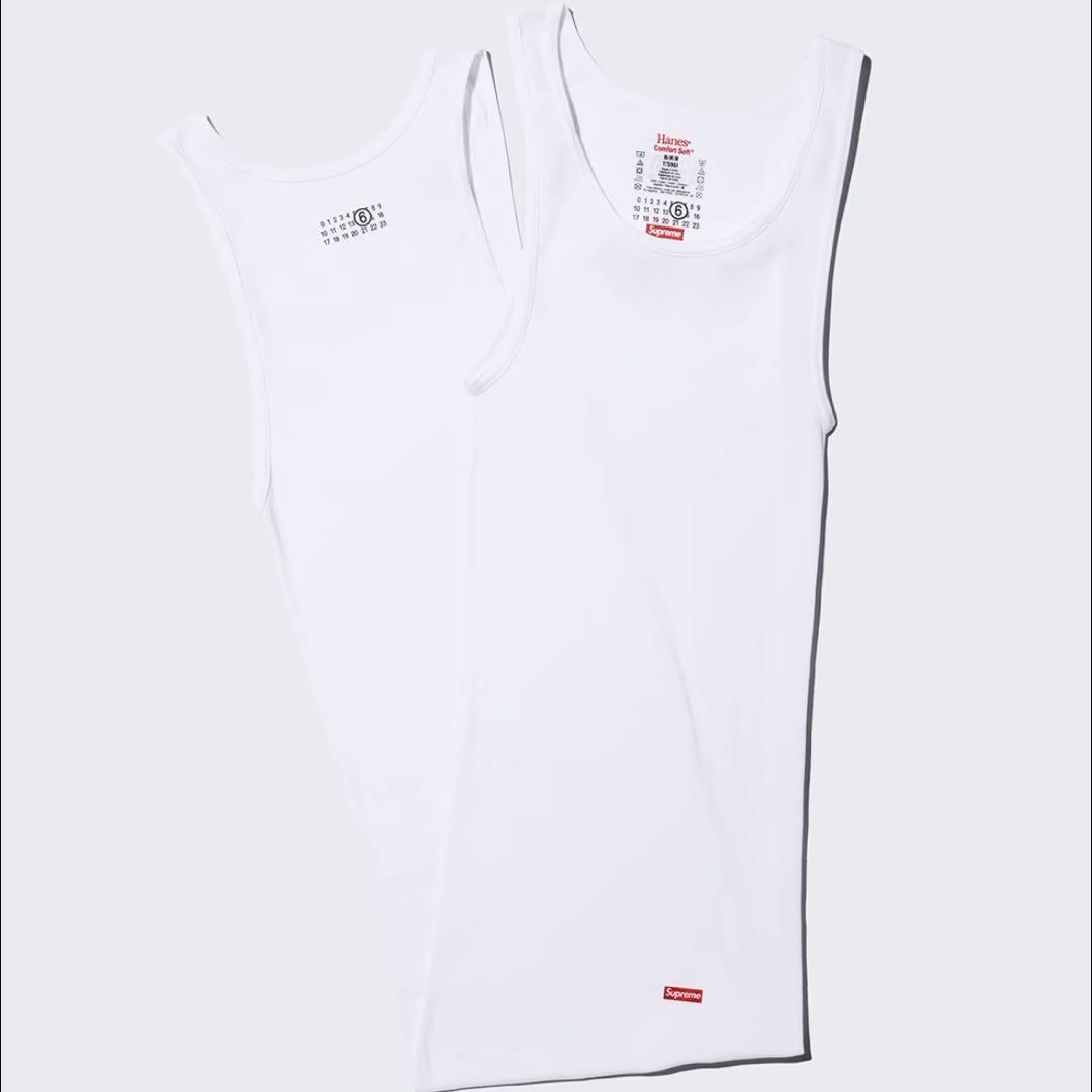トップス supreme mm6 tagless tank top L