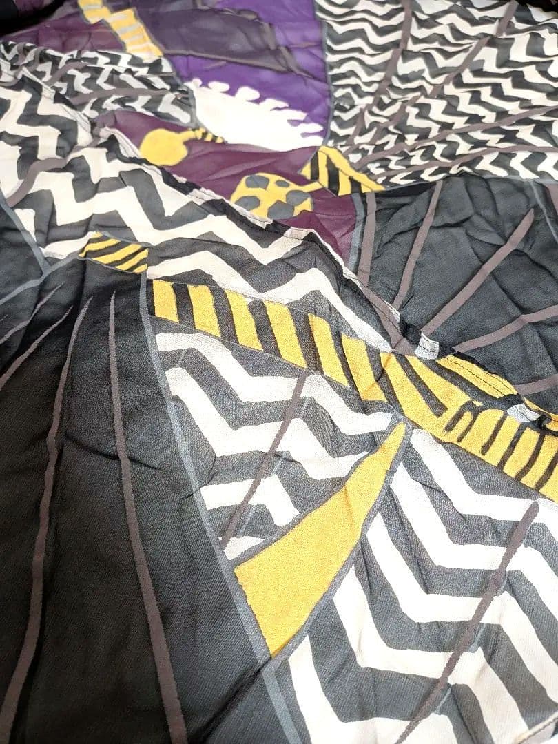 ツモリチサト　テント柄　ワンピース　パープル