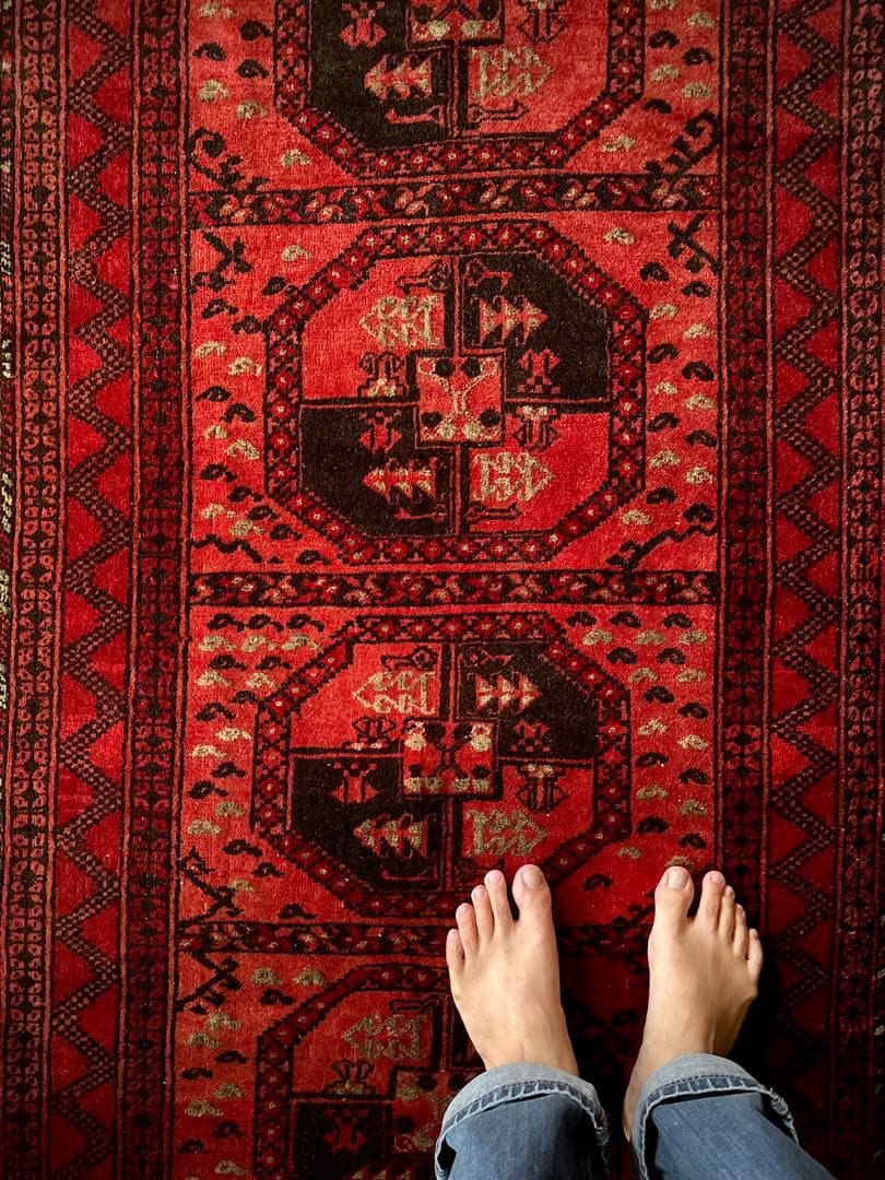 トライバルラグ　ヴィンテージラグ　トルクメン　エルサリ　アフガン　プリミティブ