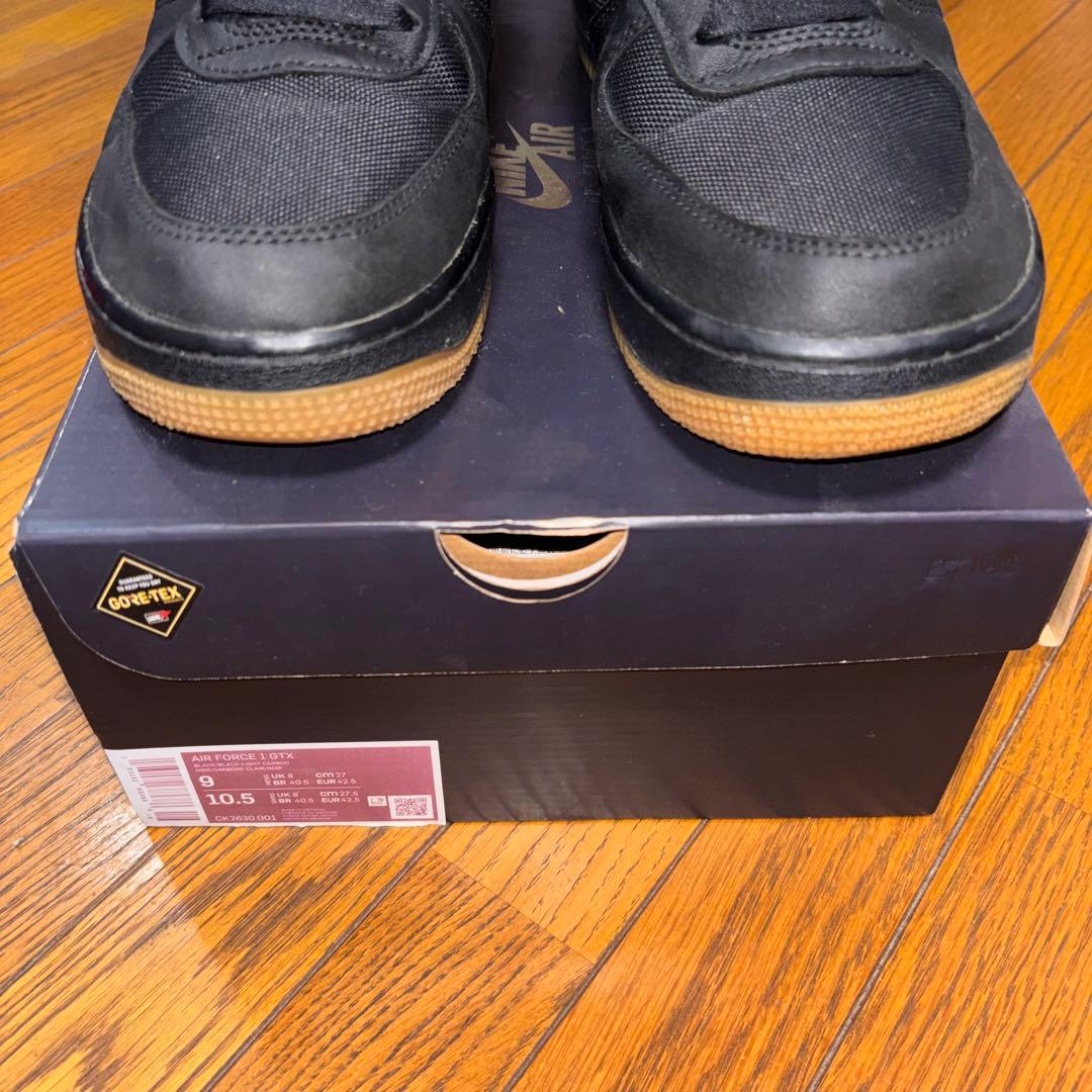 ぶ*ぐ様 Nike Air Force 1 GORE-TEX ブラック