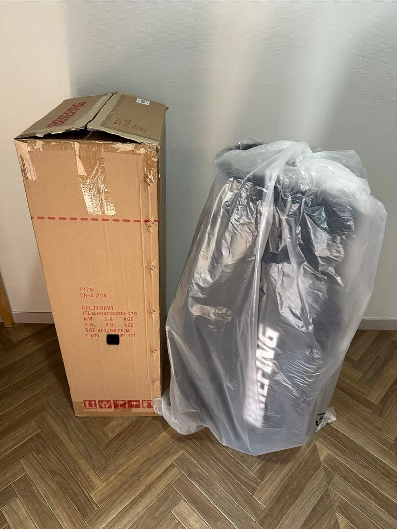 新品未使用 CR-4 #04 ネイビーBRIEFING キャディバッグNAVY