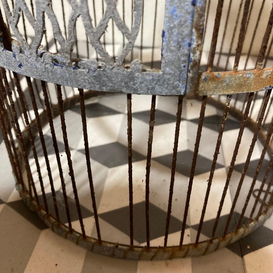 フランス　アンティーク　鳥籠