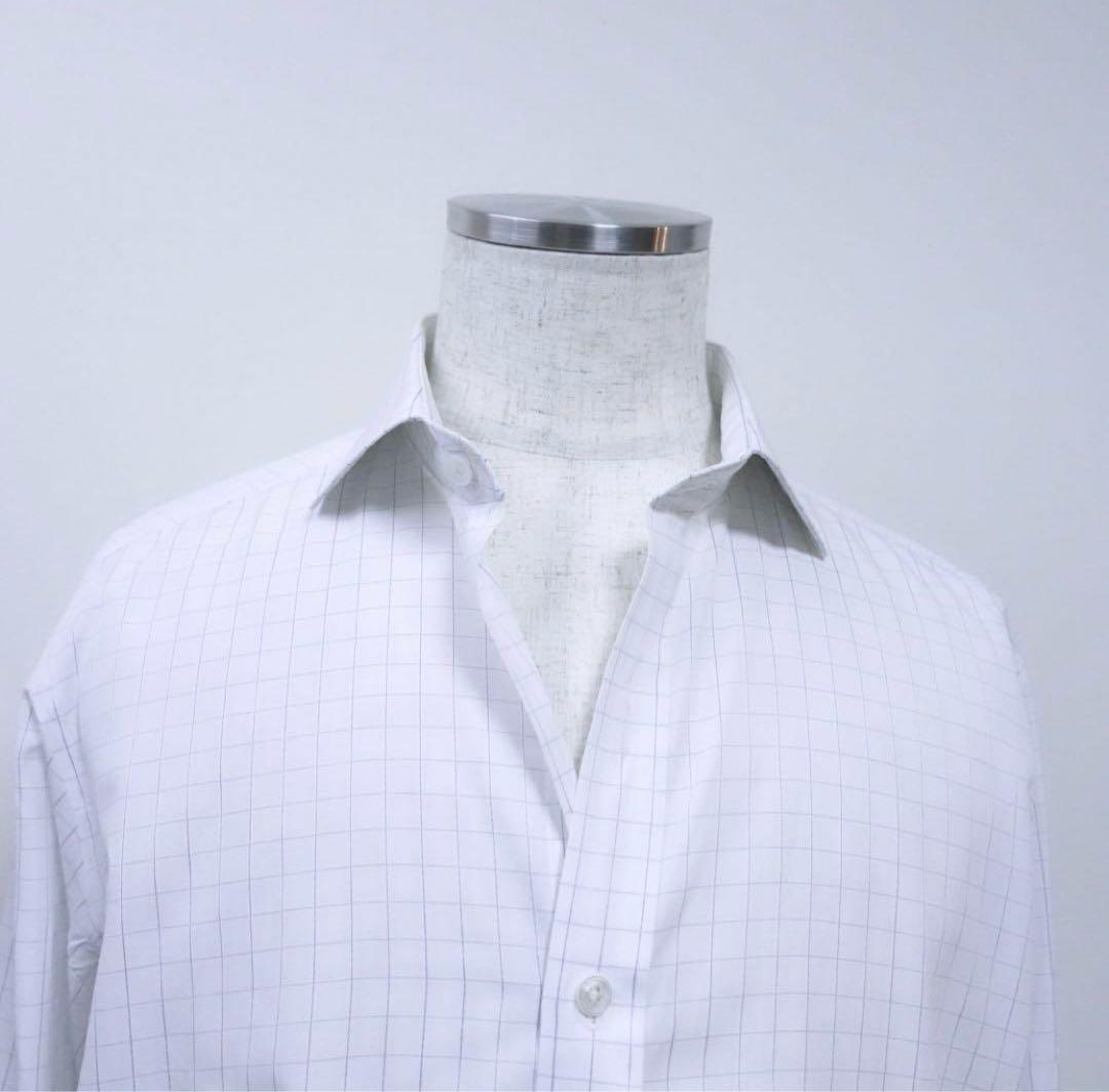 ラルフローレン　パープルレーベル　ワイドカラー　ダブルカフス　シャツ