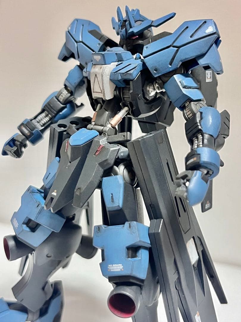 hg ガンプラ　ガンダムヴィダール ウェザリング　全塗装　完成品