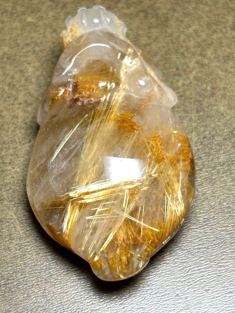 【新入荷】太陽放射タイチンルチル　貔貅　置物　（新品未使用）針ギラギラ　金運最強