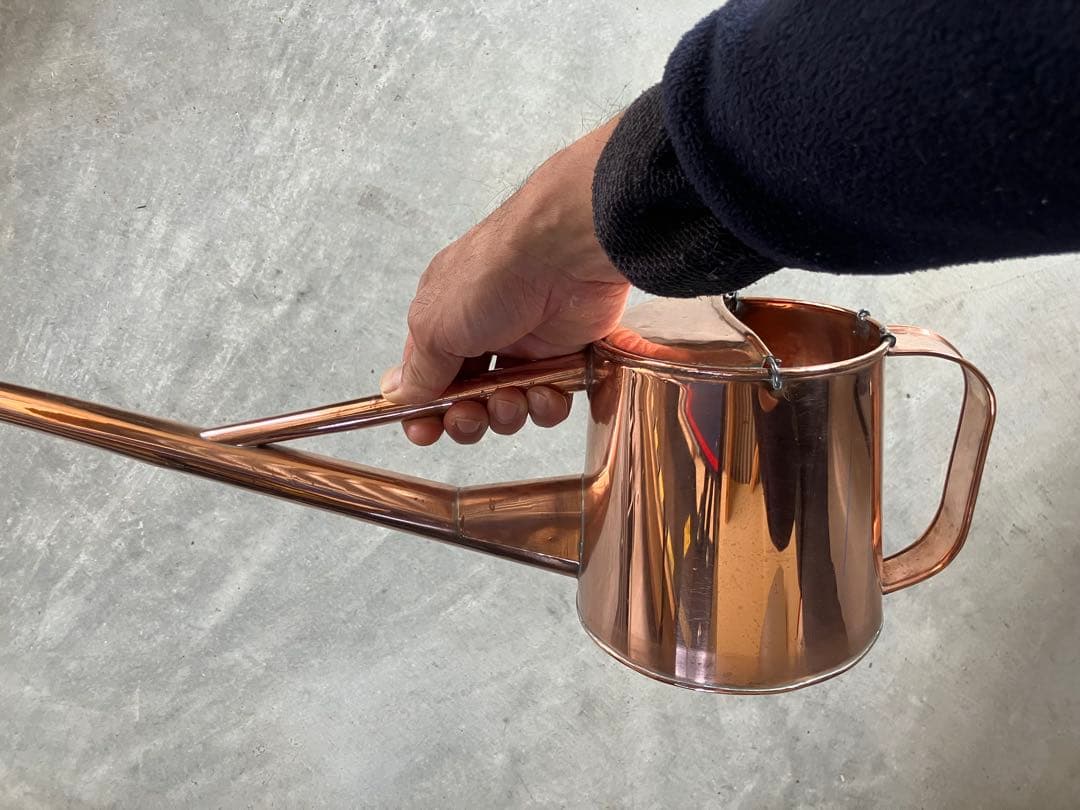 銅製 水やり用じょうろ