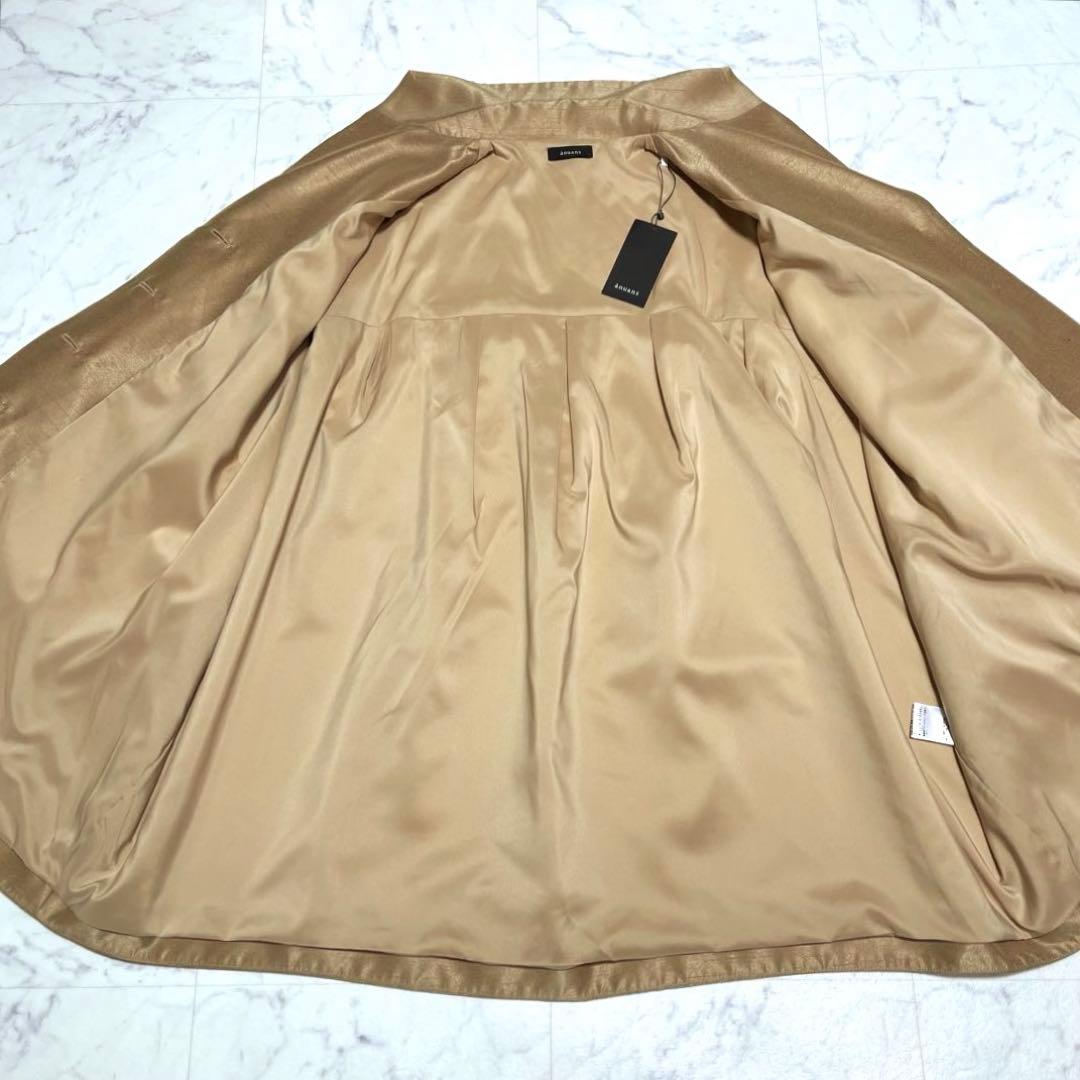 ここにゃん✨️anuans 25年 フォルムコートワンピース 2way