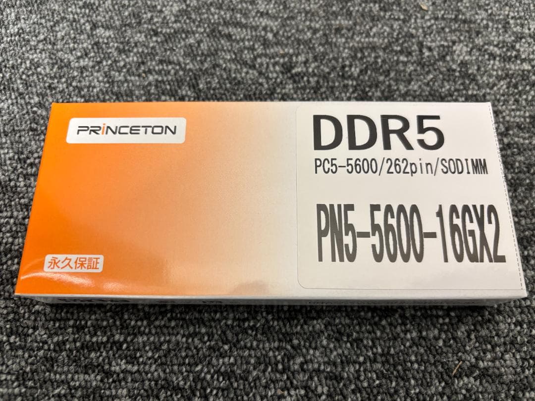 新品】ノートPC用メモリ DDR5 5600MHz 32GB(16GBx2枚)