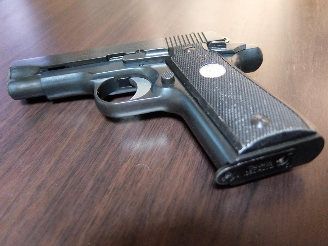 タナカワークス コルト .380 ガバメント HW ガスガン ブルーイング加工品