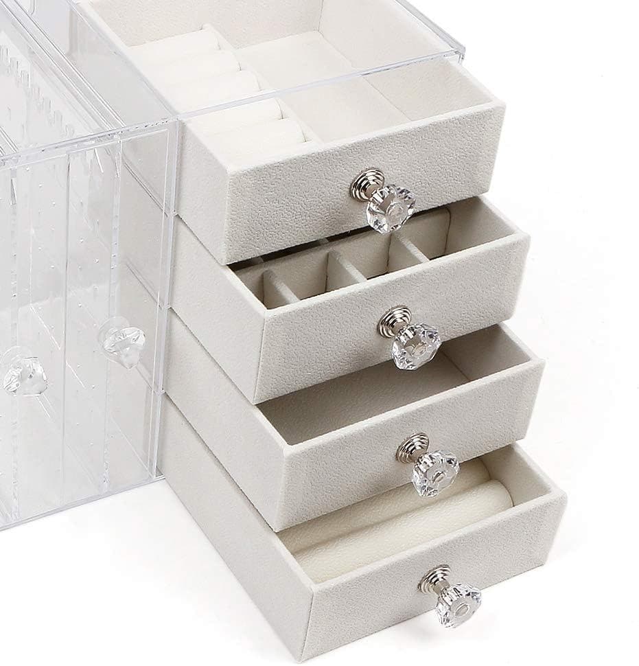 大容量ジュエリー収納ボックス イヤリングケース