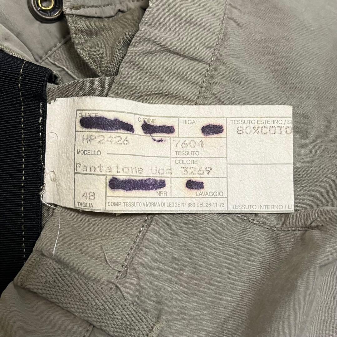 90s アーカイブ アルマーニ コットンナイロン パンツ イタリア製