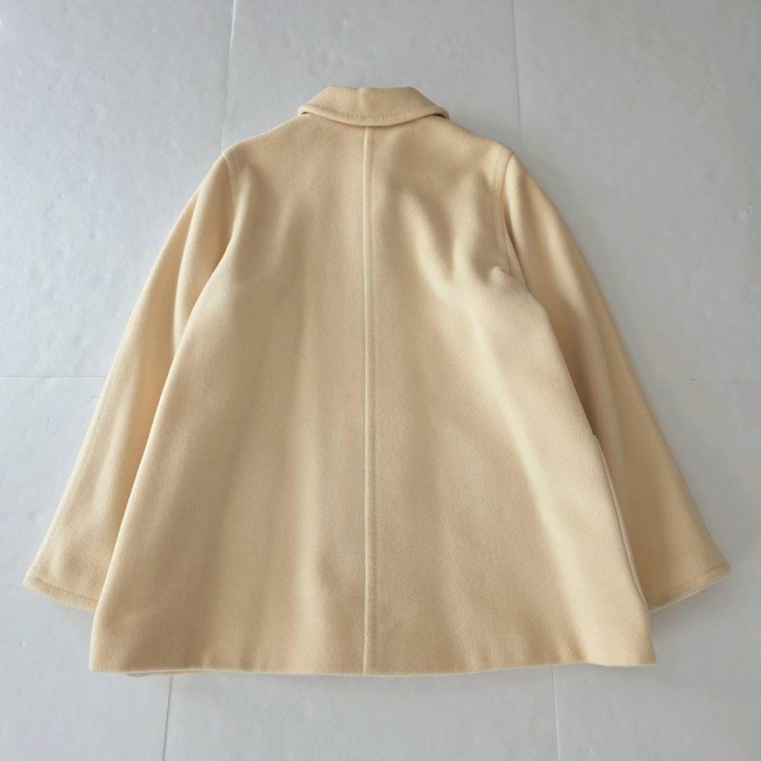 MAX MARA マックスマーラ カシミヤ混 コート アイボリー 白タグ 38