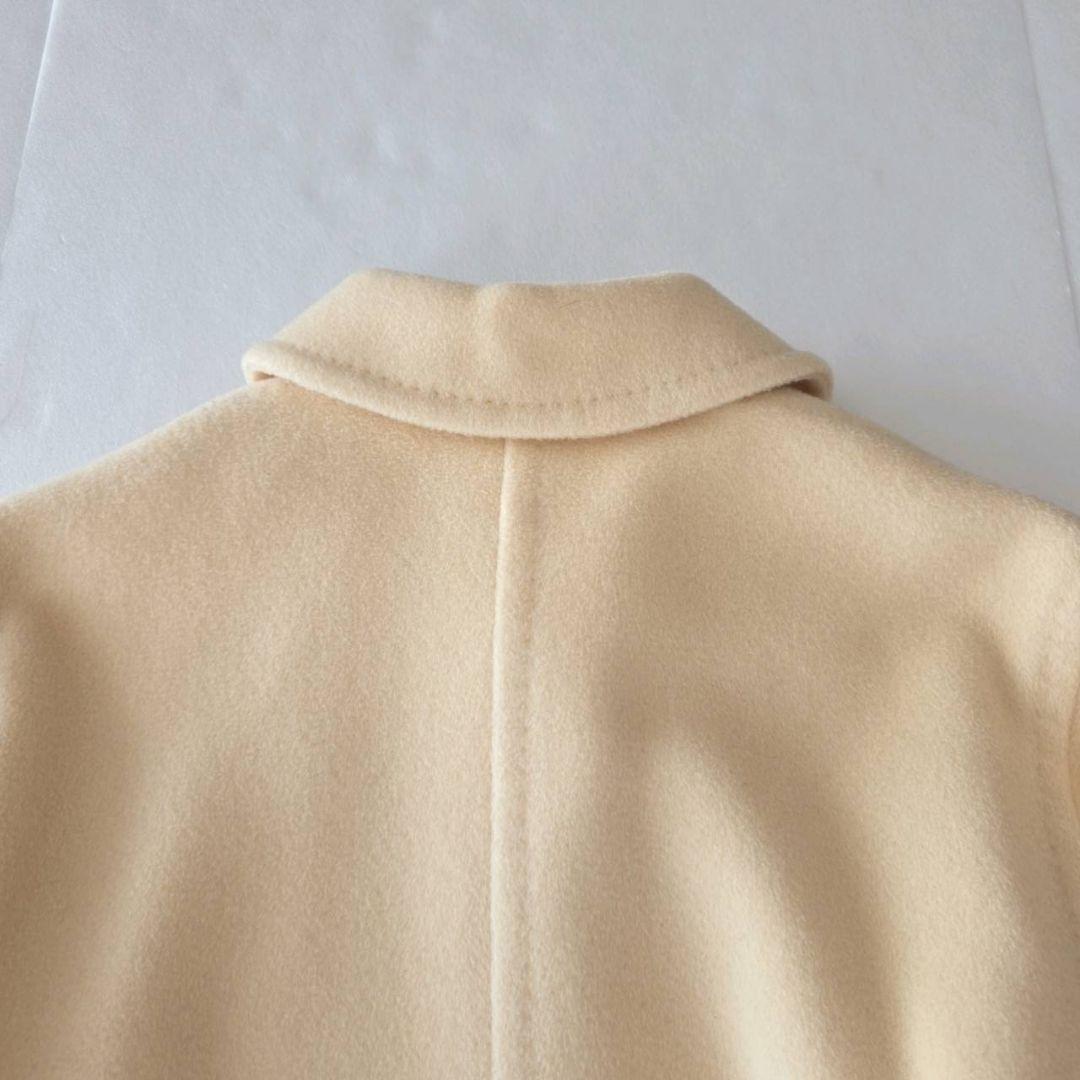 MAX MARA マックスマーラ カシミヤ混 コート アイボリー 白タグ 38
