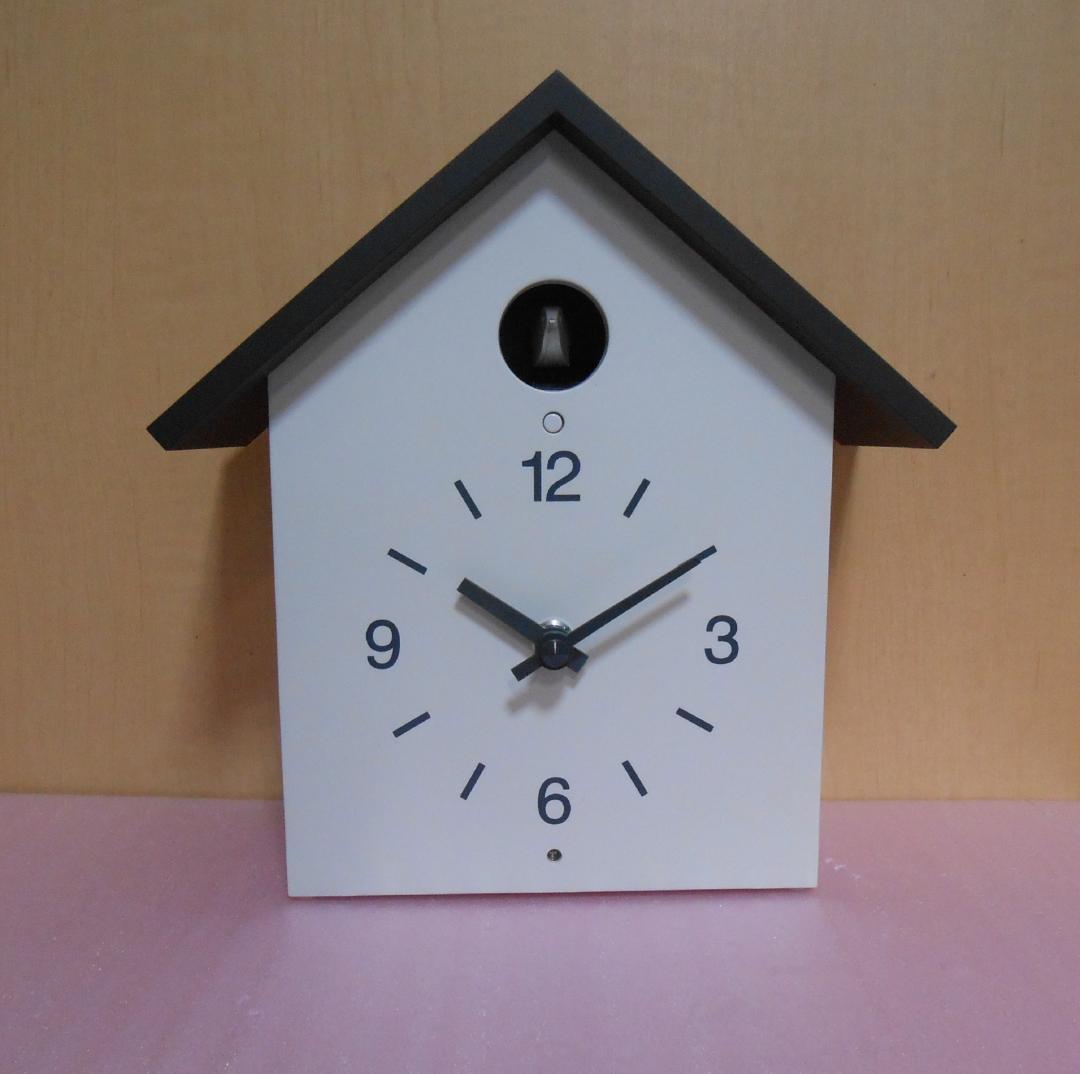 無印良品　鳩時計 大 限定色ダークブラウン－５