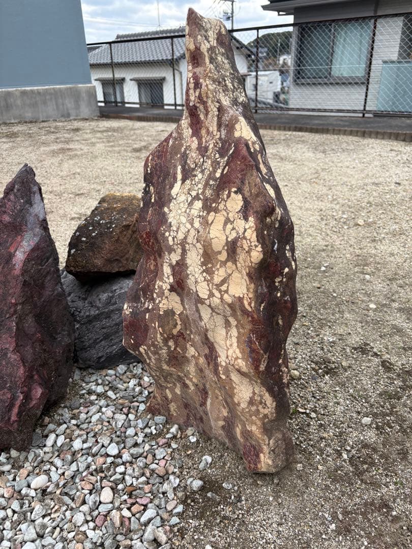 引き取り限定　天然石　庭石