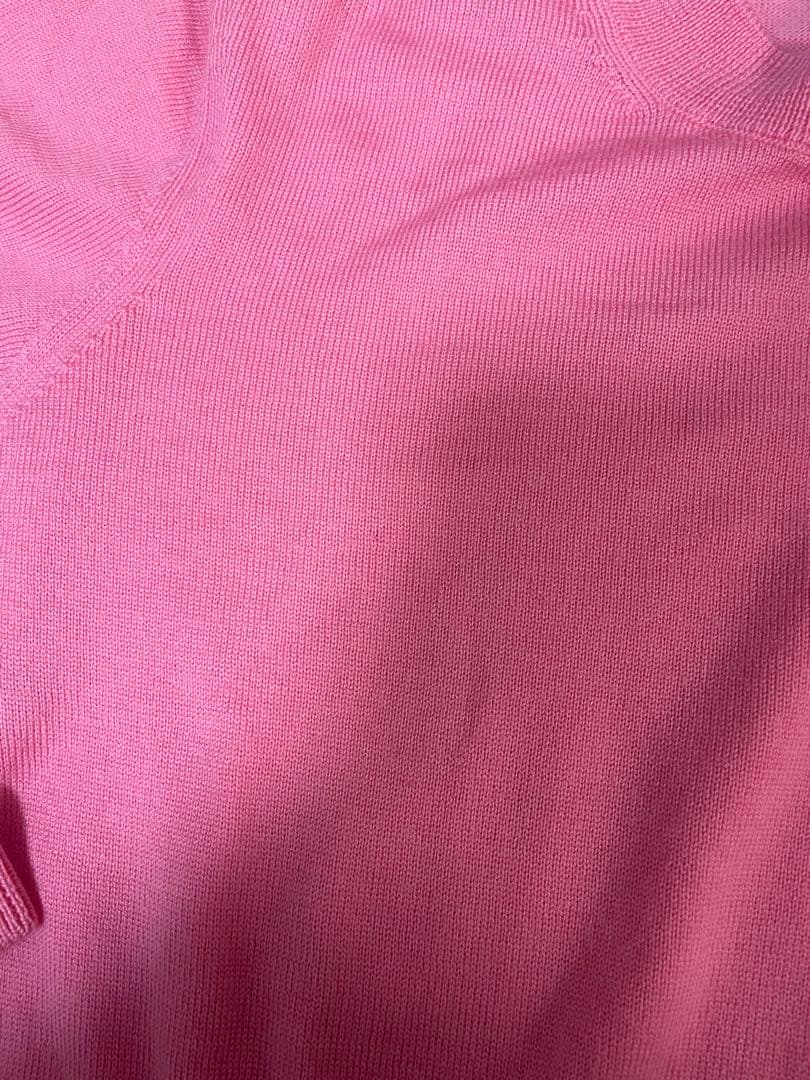 PATOU パトゥ クロップド丈 ロゴニットトップス