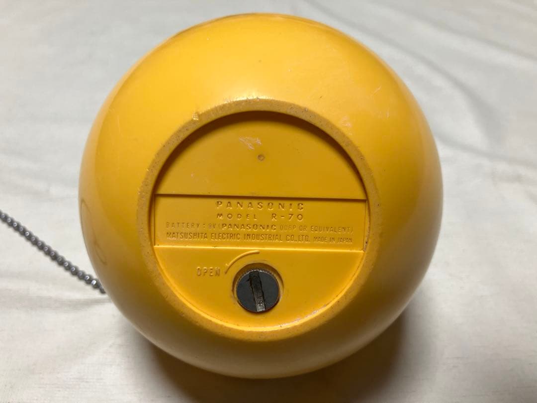 スペースエイジ　レトロパタパタ時計　ラジオ　　　SD506、R-72、 R-70