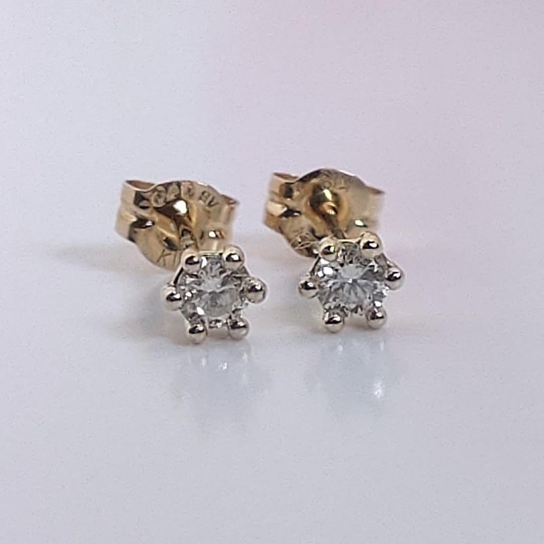 AHKAH❤️ロシアン　ダイヤモンド　ピアス❤️k18