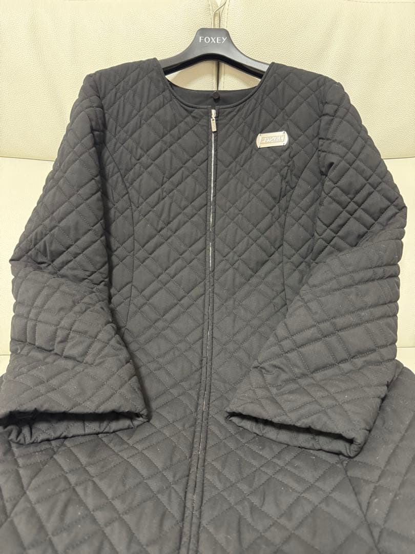 美品foxeyサイズ38 希少大人気モデル43869コートクレオ♡