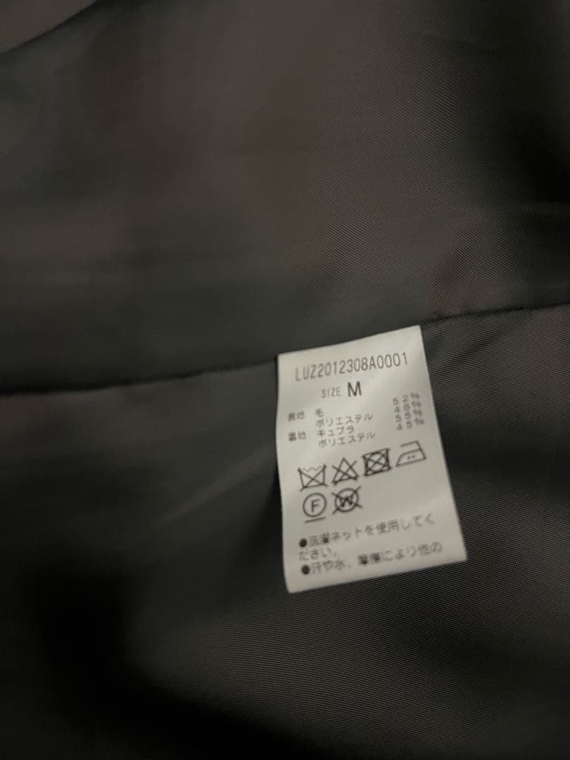 Lui's ウールカルゼタイロッケンコート