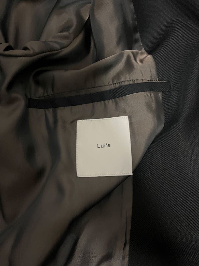 Lui's ウールカルゼタイロッケンコート