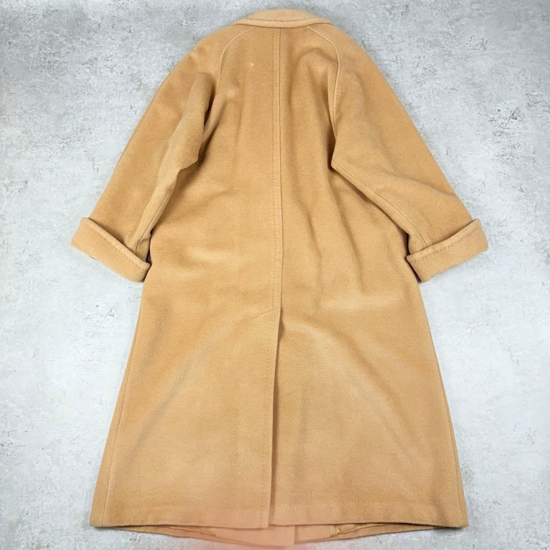 マックスマーラ　MaxMara 40 ダブルブレスト　カシミヤ混　コート　白タグ