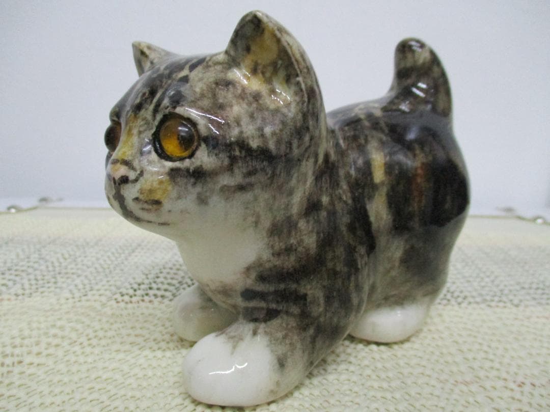 猫の置物 ウィンスタンレイ ケンジントン キャット サイズ1 NO8