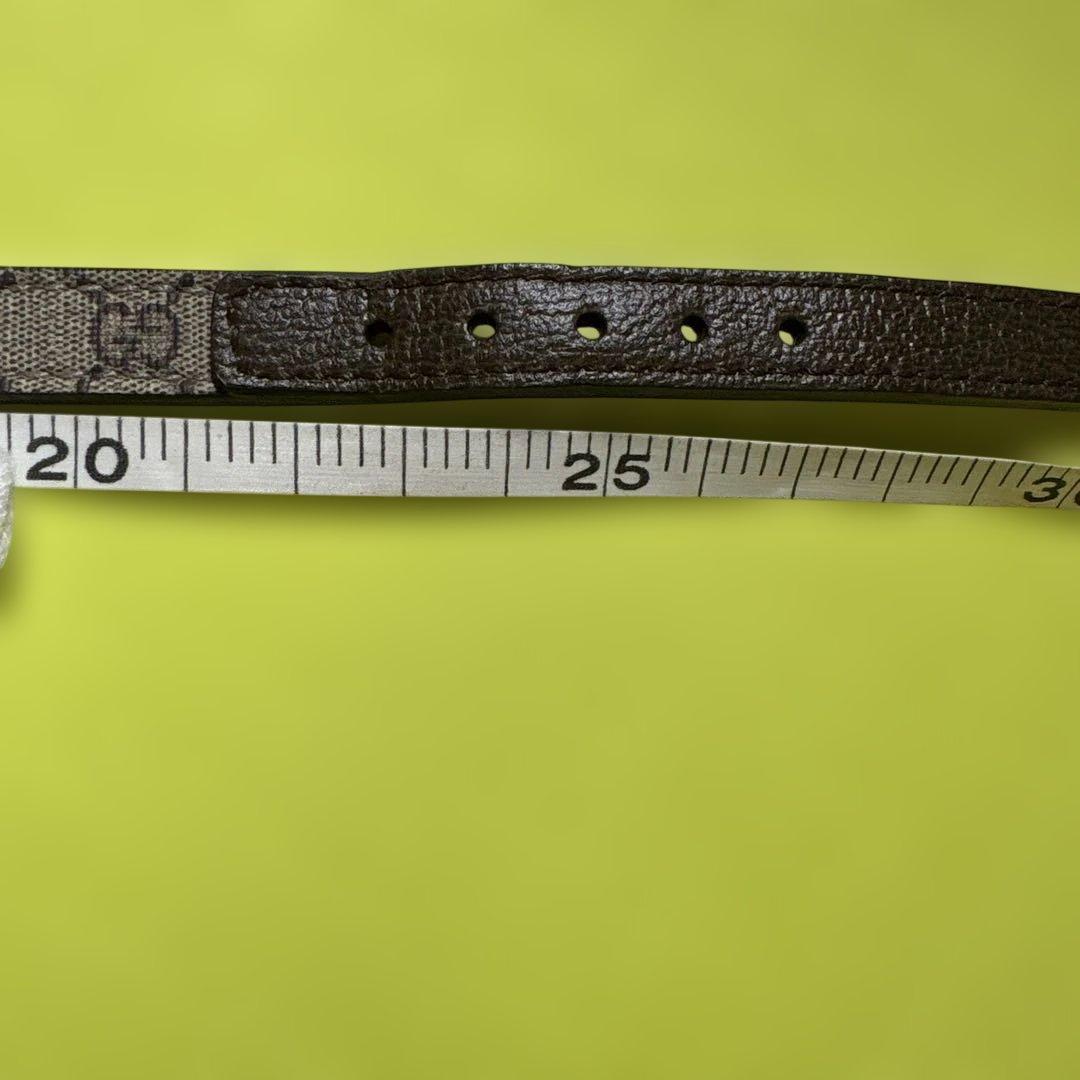 ⭐️GUCCI （グッチ）　エクストラスモールペットカラー　GG柄　首輪