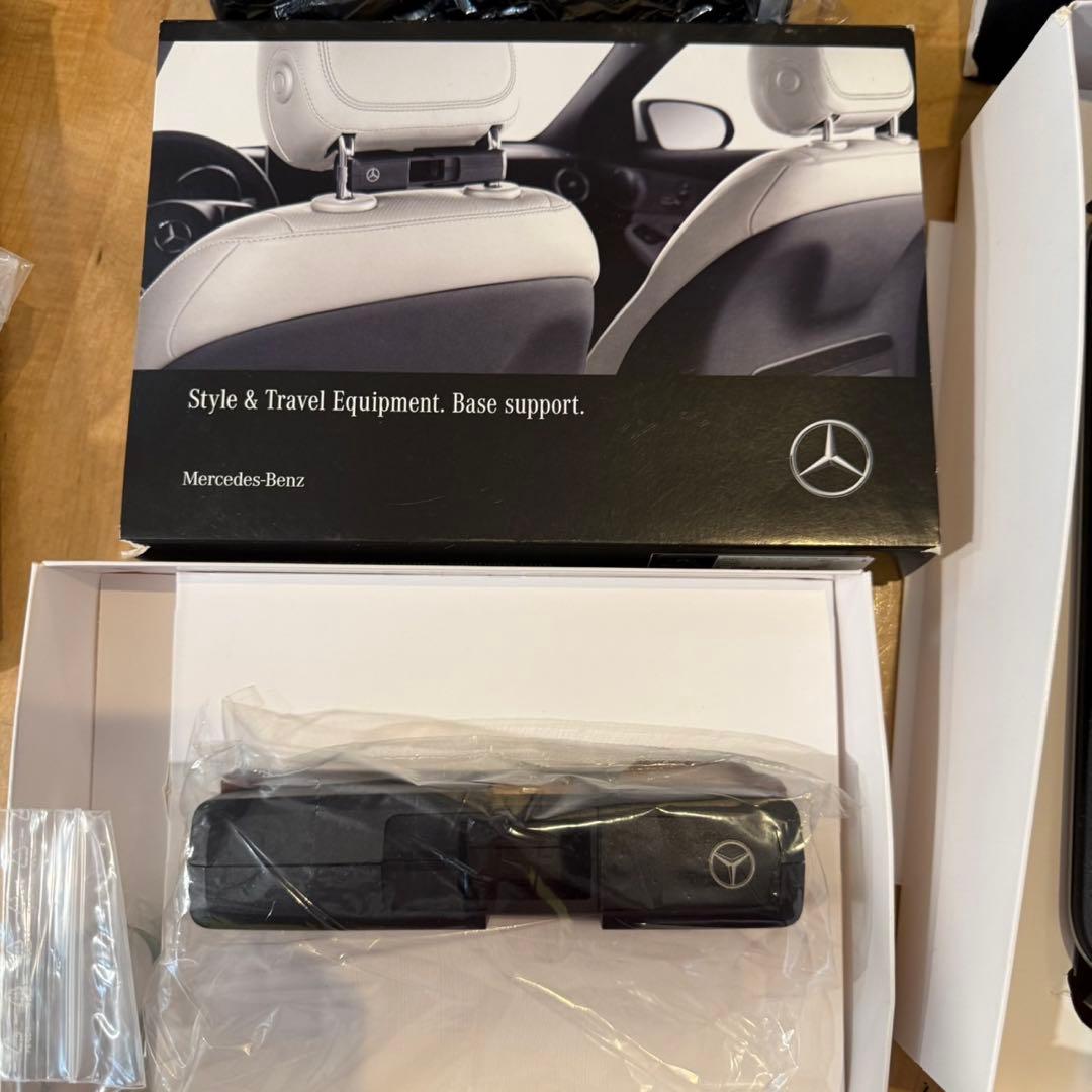 ベンツ 純正 テーブル ハンガー タブレットホルダー ベースエレメント セット