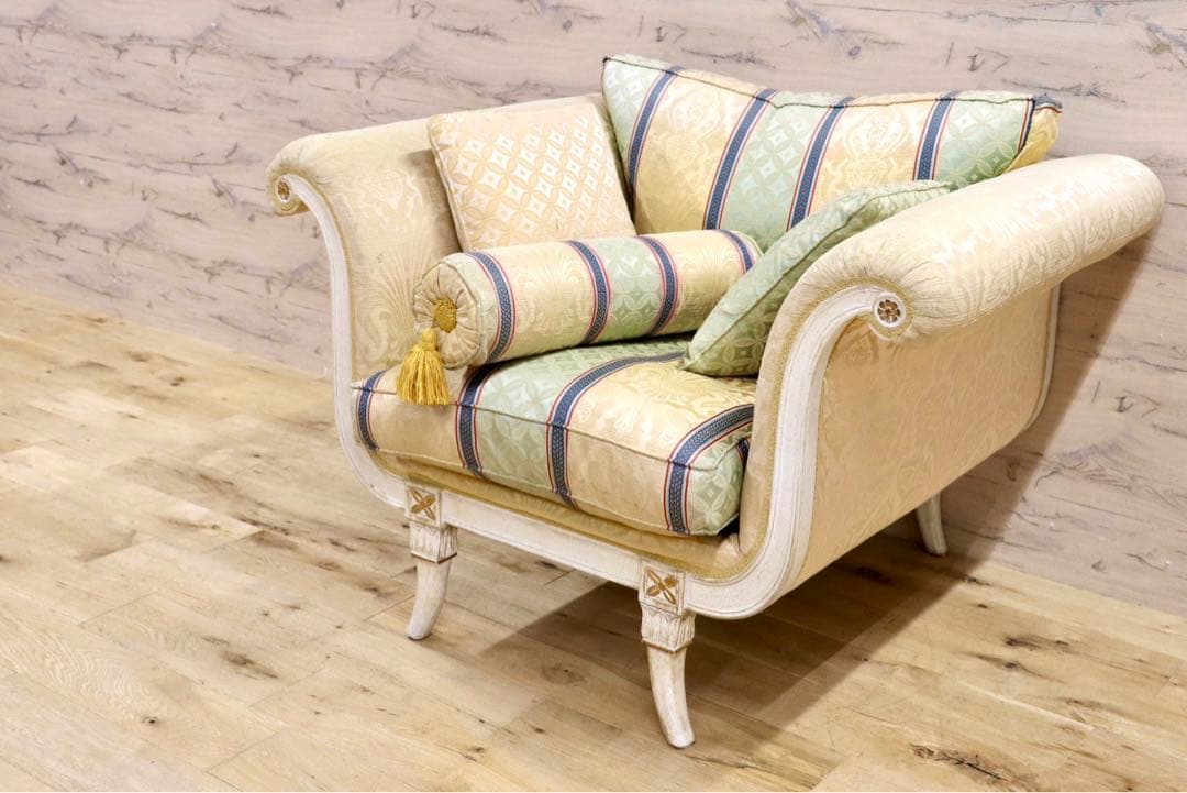 GMHK823○1人掛けソファ シングルソファ ソファ アームチェア ファブリ