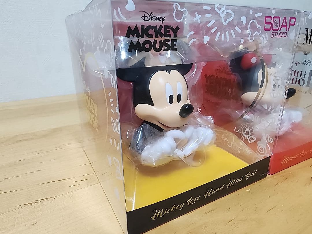 希少　 ソープスタジオ ディズニー ラブハンド　ミッキー&ミニー　レアセット