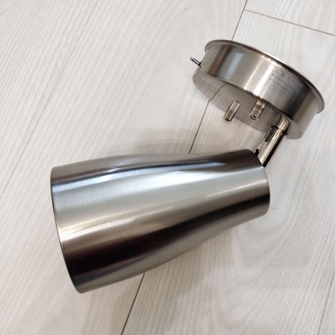 ステンレススチール LEDスポットライト E26 2700K×2個