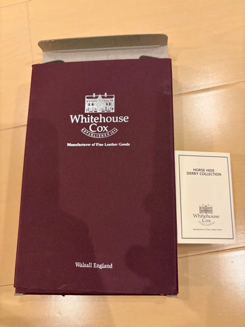 ホワイトハウスコックス　ブライドルレザー長財布　s2622 極美品