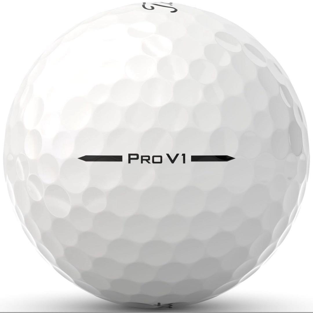 タイトリストプロV1 PROV1ゴルフボール25年 ダブルナンバー5ダース60個
