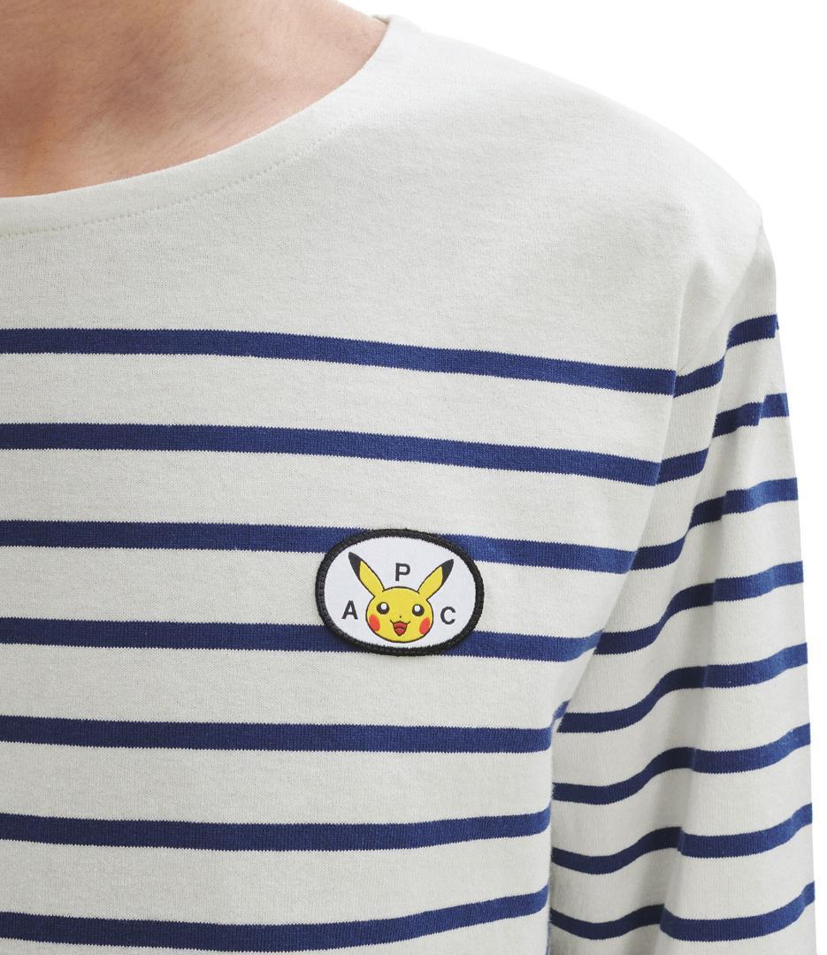 新品未使用 A.P.C. ポケモン コラボ ピカチュウ Tシャツ アーペーセー